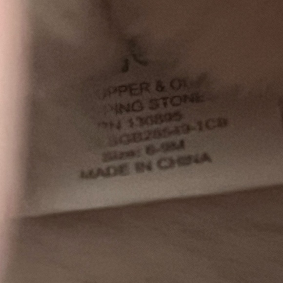 Stepping Stone Gold Baby Booties - Picture 6 of 6